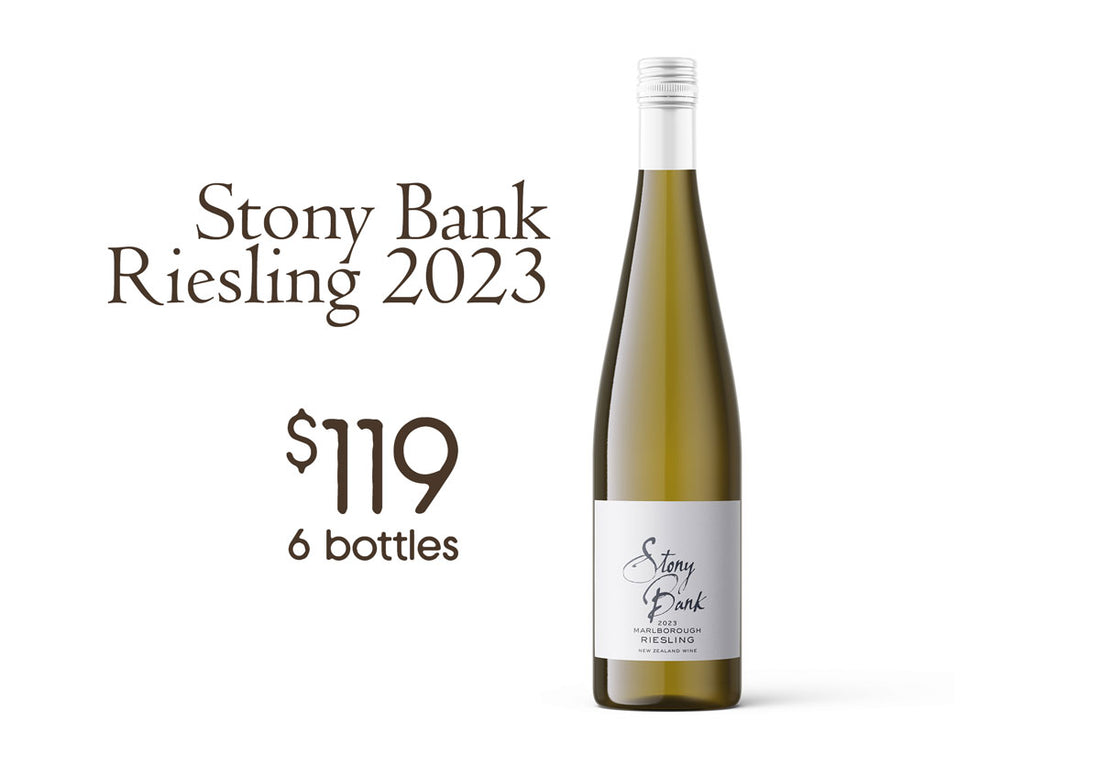 2023 Stony Bank Riesling - 6 Bottles